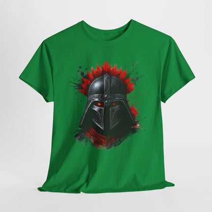 Sparta Warrior Tee, Ancient Warrior T-Shirt, Red Eyes Shirt, Unisex Cotton Tee, Historical Warrior Top