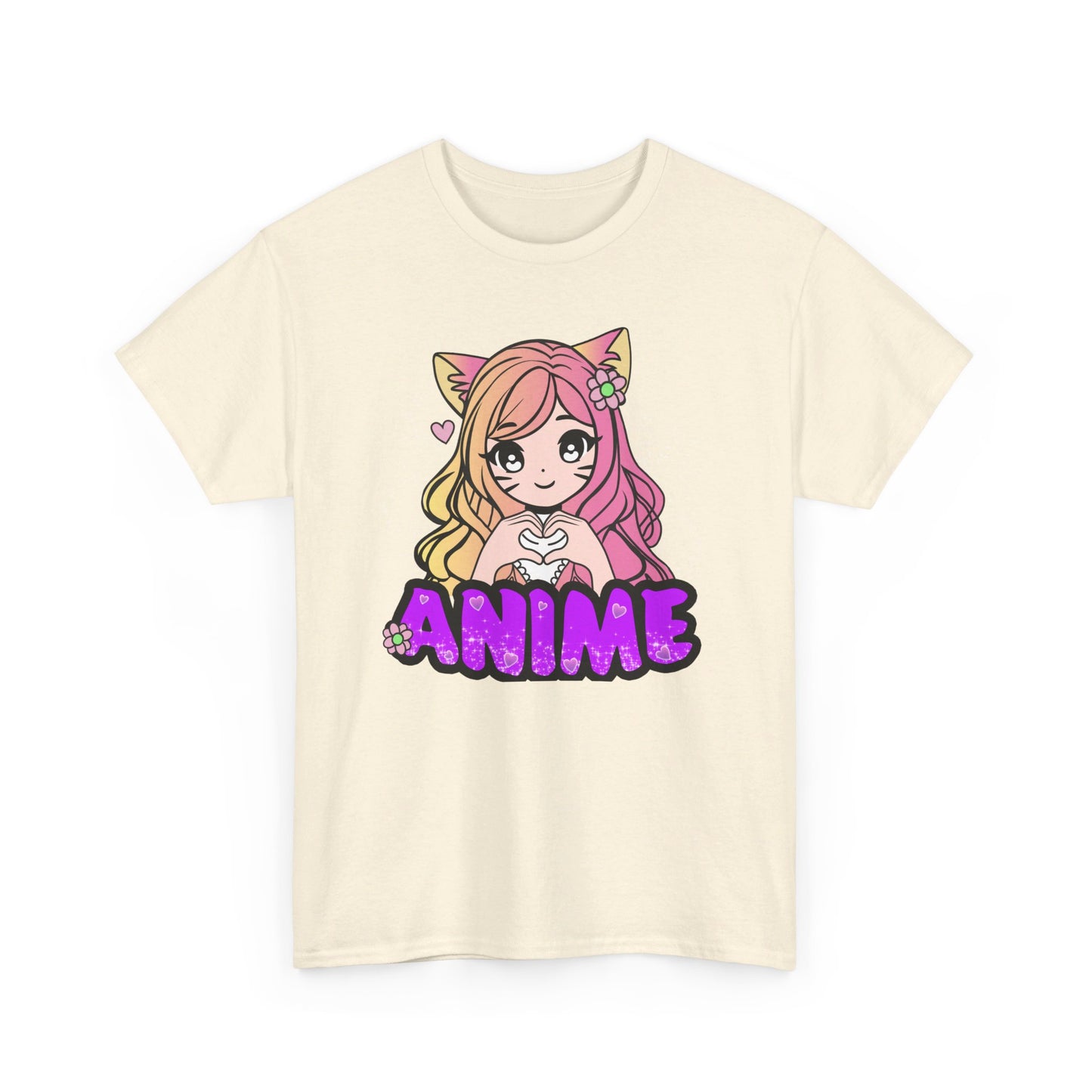 Anime Cute T-Shirt Anime-Figur Baumwolle - Geschenk für Anime-Liebhaber