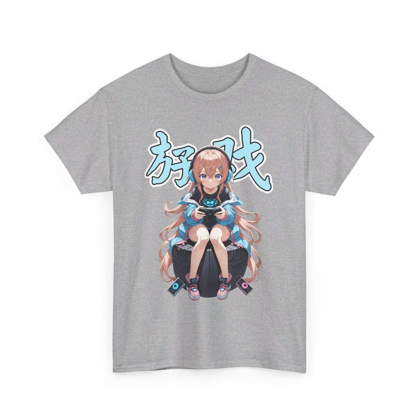 Gaming Girl Anime T-Shirt / Perfekt für Gaming-Enthusiasten und Anime-Fans / Geschenk /