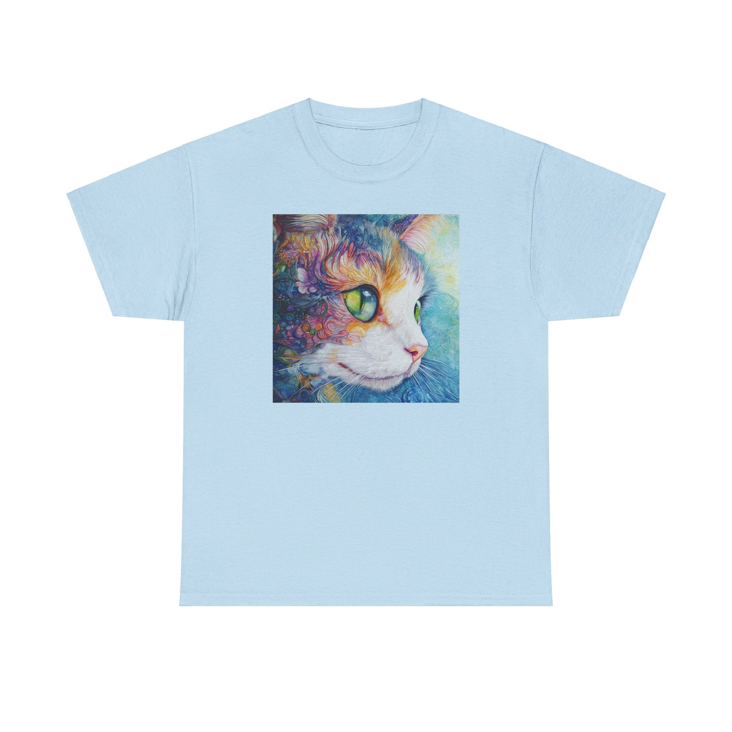 Floral Beautiful Cat T-Shirt/ Fange die Schönheit und das Mysterium der Natur ein / Geschenk / Katzenliebhaber