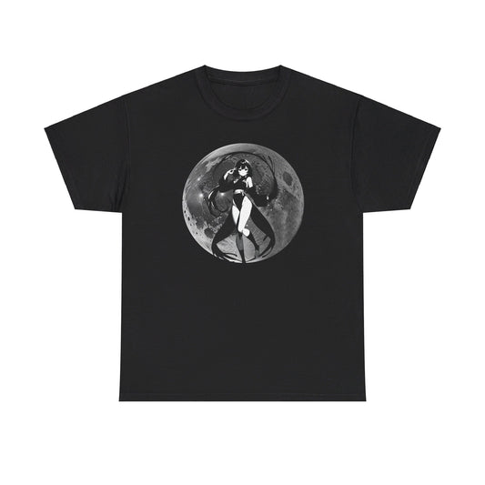 Mystic Moon Anime Girl T-Shirt / Perfekt für Anime- und Fantasy-Fans /Geschenk