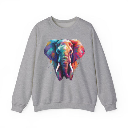 Elefant Kunst Design auf T-Shirts, Hoodies, Kissen und Tassen / Exotisches Tiermotiv für Tier- und Kunstliebhaber Fans T-Shirt / Geschenk