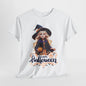 Halloween Witch Tee, Spooky Cute Shirt, Holiday Costume Apparel, Costume Party Top, October Festive T-Shirt