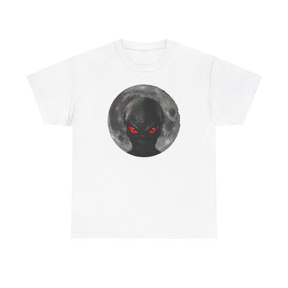 Moonlight Monster Alien T-Shirt  / Gruselige Kreatur mit Leuchtenden Augen, Ideal für Halloween und Horrorfans