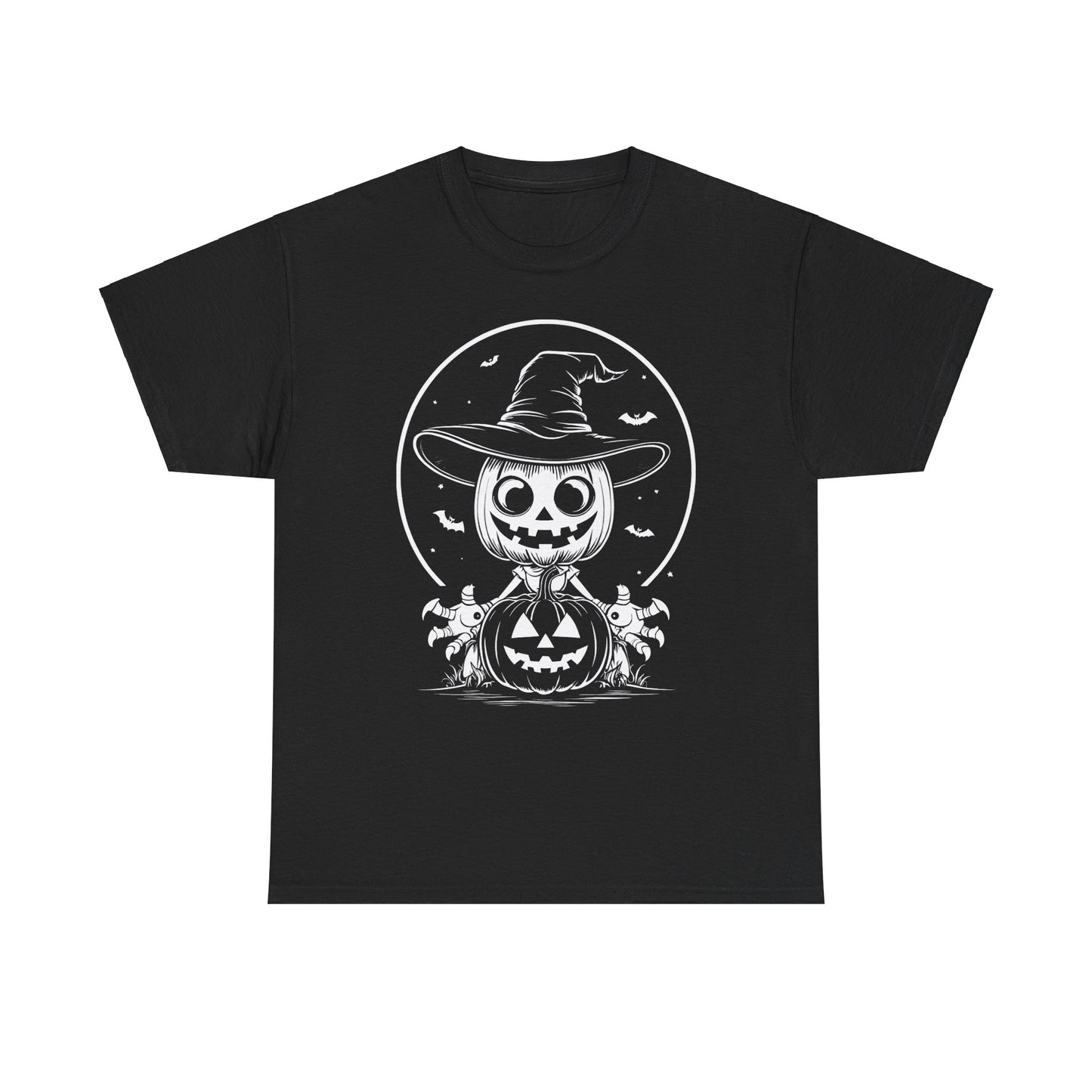 Halloween Cute Pumpkin Man T-Shirt, Spooky Jack O Lantern Tee, Unisex Halloween Shirt, Pumpkin Carving Costume Top, Halloween Party Apparel