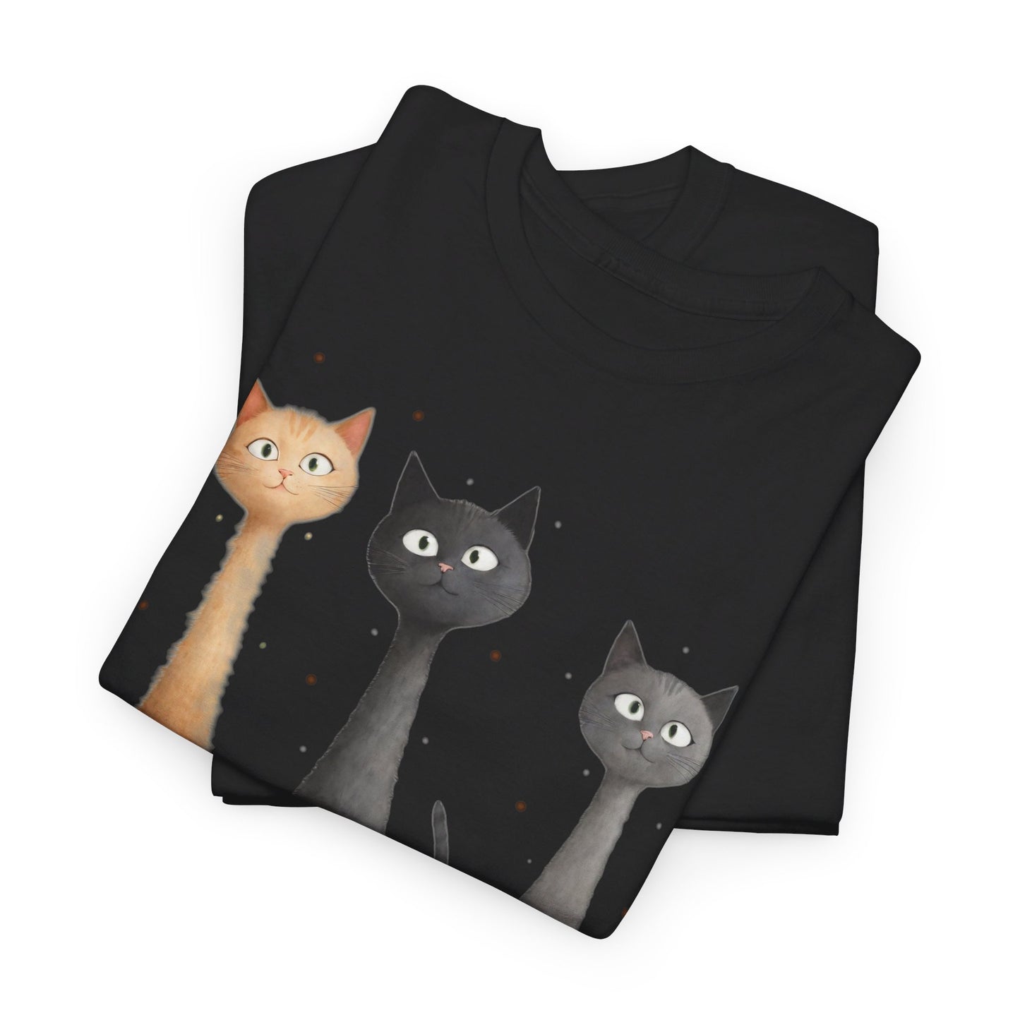 Cat Family T-Shirt, Kitty Tee, Animal Lover Gift, Adorable Cat Shirt, Pet Owner Apparel