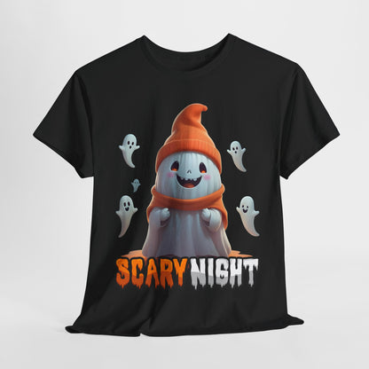 Halloween Ghost Tee, Spooky Season Shirt, Cute Ghost Tshirt, Fall Festival Top, Haunted Shirt, Holiday Apparel