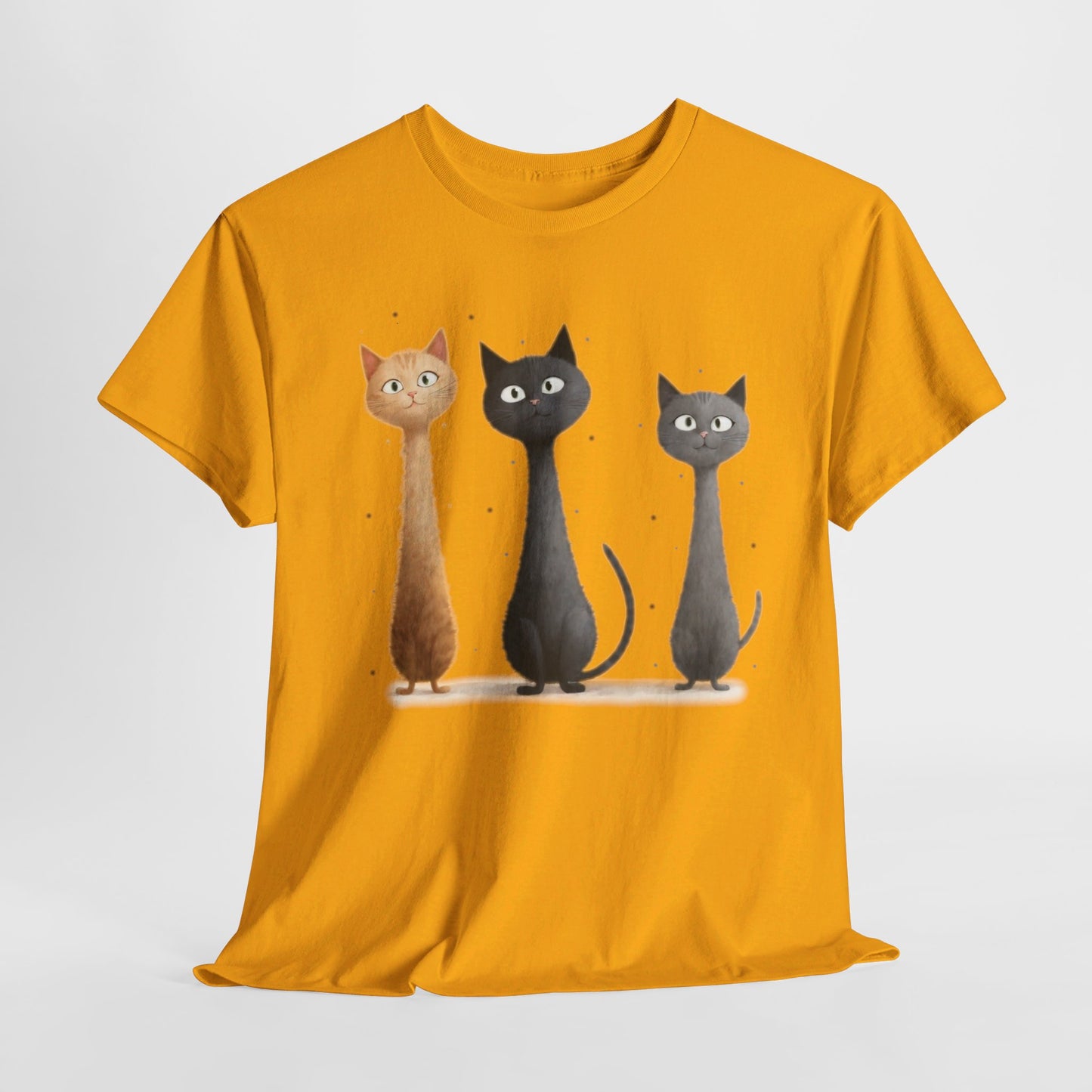 Cat Family T-Shirt, Kitty Tee, Animal Lover Gift, Adorable Cat Shirt, Pet Owner Apparel