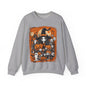 Halloween Pumpkin Witch Sweatshirt, Fall Autumn Costume Jumper, Spooky Season Pullover, Trick or Treat Top, Jack O Lantern Graphic Tee