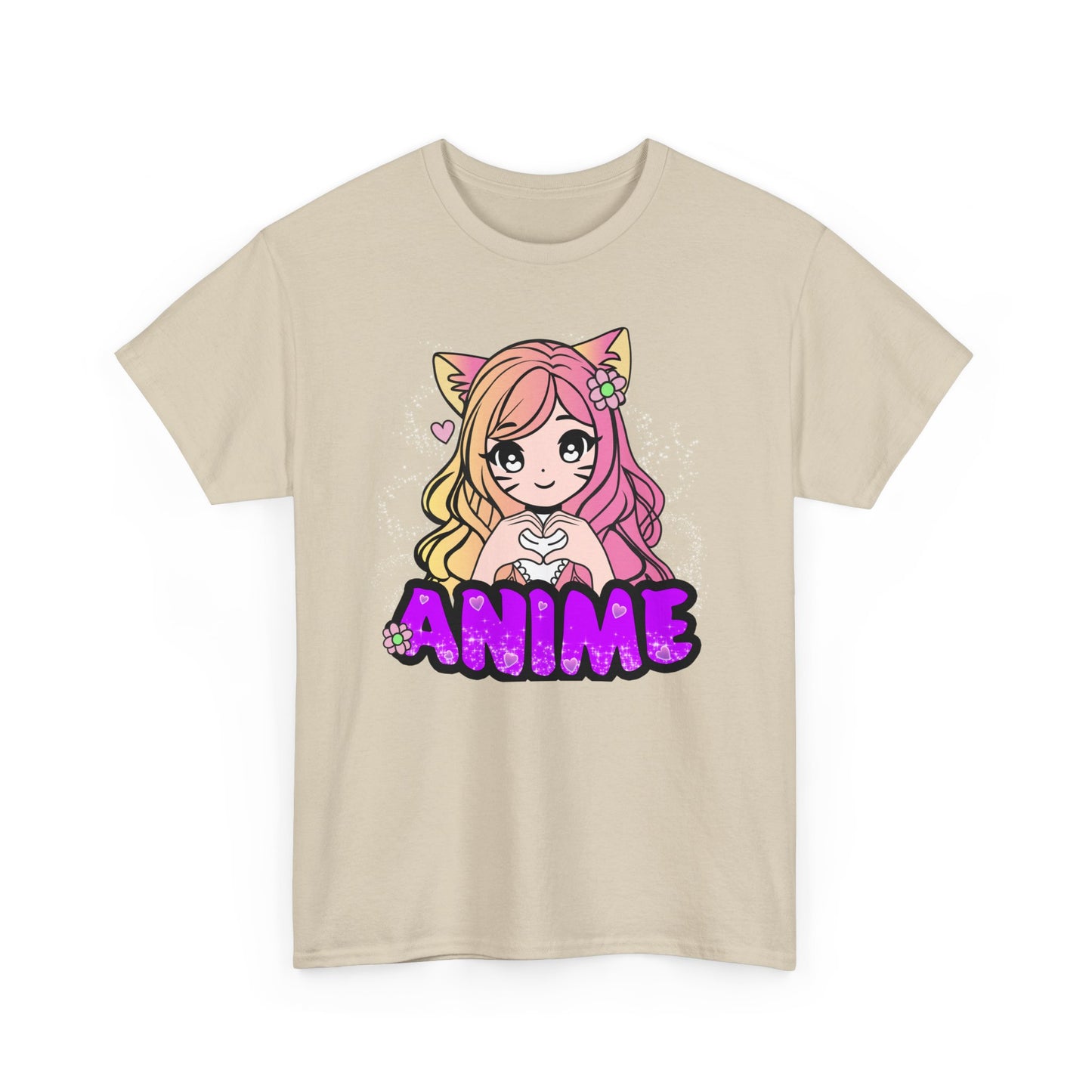 Anime Cute T-Shirt Anime-Figur Baumwolle - Geschenk für Anime-Liebhaber