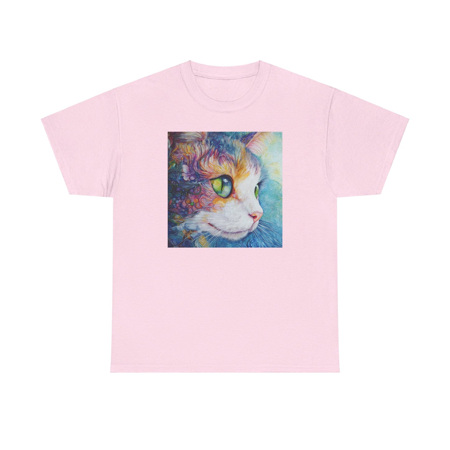 Floral Beautiful Cat T-Shirt/ Fange die Schönheit und das Mysterium der Natur ein / Geschenk / Katzenliebhaber