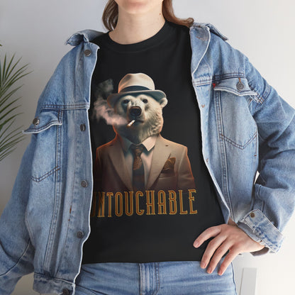 Stilvoller Bär im Anzug Untoubhable / Vintage Look mit Zigarre auf  T-Shirt  / Geschenk / Tierliebhaber /Wild / Retro / Wild