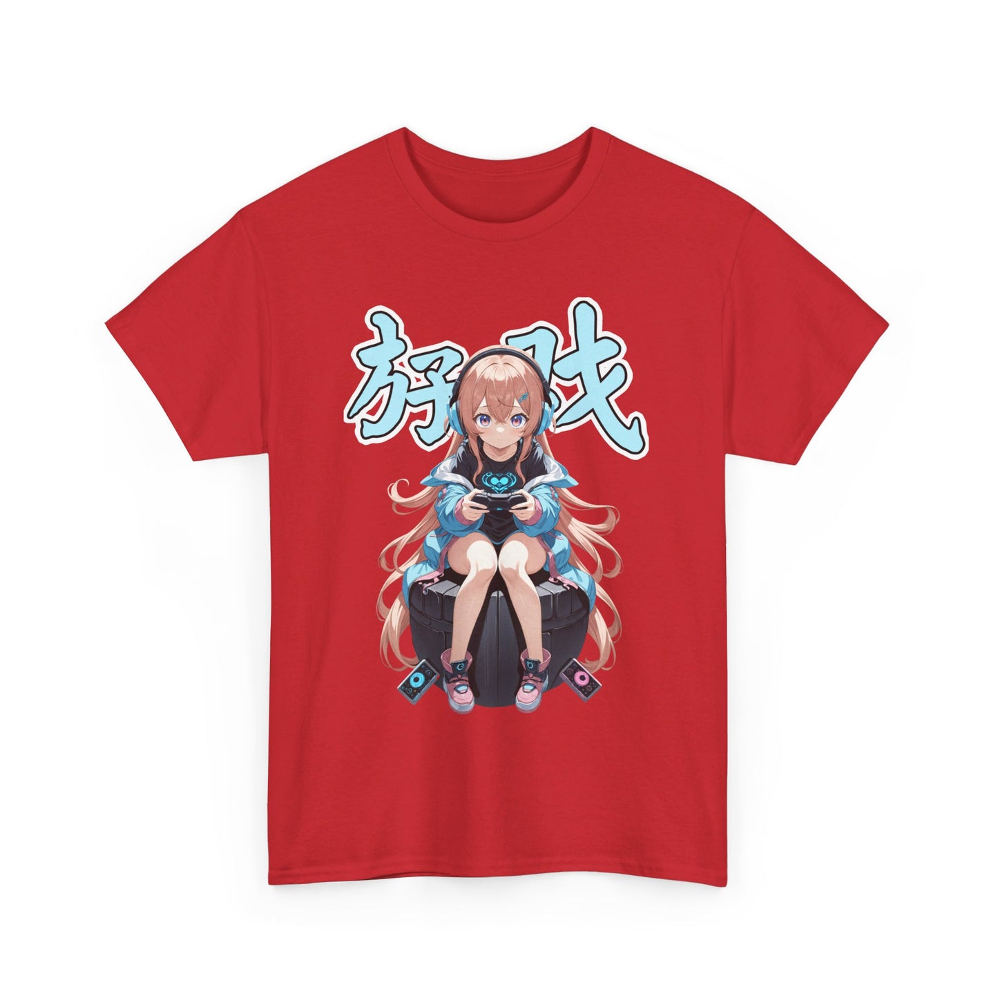 Gaming Girl Anime T-Shirt / Perfekt für Gaming-Enthusiasten und Anime-Fans / Geschenk /