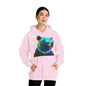 Cooler Bär mit Sonnenbrille Hoodie / Neon Bären Grafik / Wild Design für Tierliebhaber und Streetwear Fans / Lustiges Geschenk