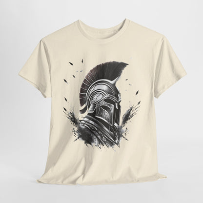 Sparta Warrior T-Shirt, Ancient Greece Tee, Battle of Thermopylae Top, Leonidas Shirt, Spartan Soldier Apparel, Greek History Clothing