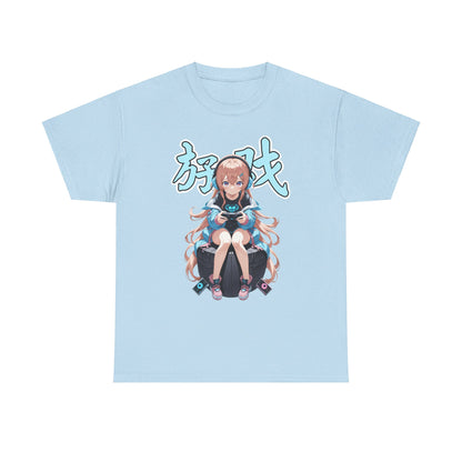 Gaming Girl Anime T-Shirt / Perfekt für Gaming-Enthusiasten und Anime-Fans / Geschenk /