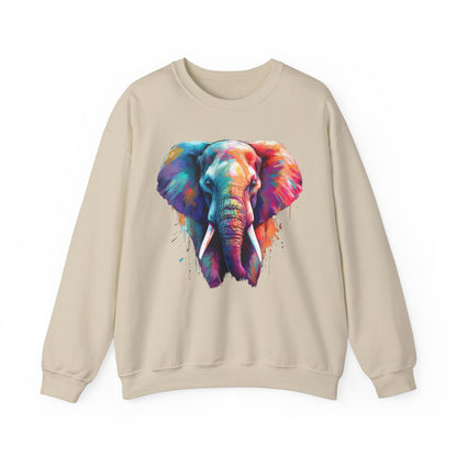 Elefant Kunst Design auf T-Shirts, Hoodies, Kissen und Tassen / Exotisches Tiermotiv für Tier- und Kunstliebhaber Fans T-Shirt / Geschenk