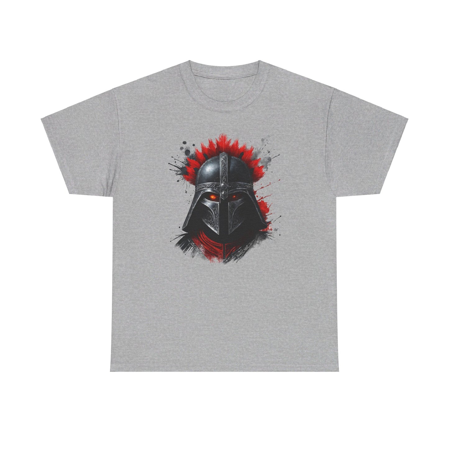 Sparta Warrior Tee, Ancient Warrior T-Shirt, Red Eyes Shirt, Unisex Cotton Tee, Historical Warrior Top