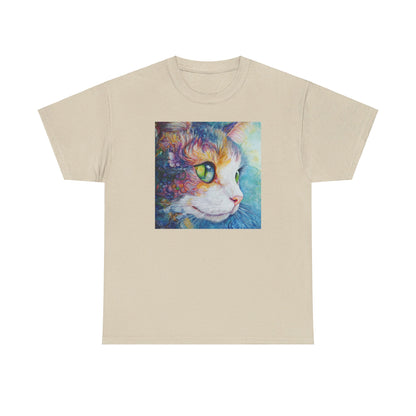 Floral Beautiful Cat T-Shirt/ Fange die Schönheit und das Mysterium der Natur ein / Geschenk / Katzenliebhaber