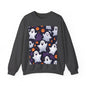 Halloween Ghost & Pumpkins Sweatshirt, Halloween Crewneck, Spooky Ghost Sweater, Halloween Pumpkin Jumper, Fall Ghost Sweatshirt