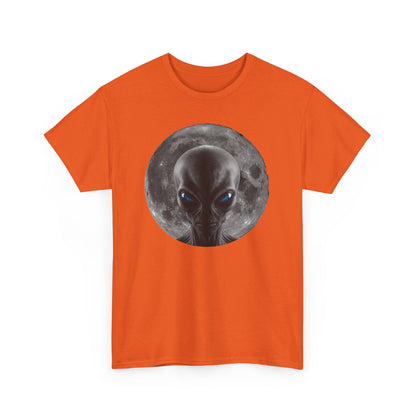 Moonlight Monster Alien Blue Eyes T-Shirt / Gruselige Kreatur mit Leuchtenden Augen, Ideal für Alien Fans / Geschenk / Gift