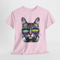 Groovy DJ Cat T-Shirt / Geschenk / Katzenliebhaber /Zocken / gaming / Comic / Katze / Kopfhörer / Musik / Music