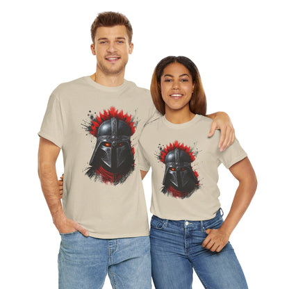 Sparta Warrior Tee, Ancient Warrior T-Shirt, Red Eyes Shirt, Unisex Cotton Tee, Historical Warrior Top