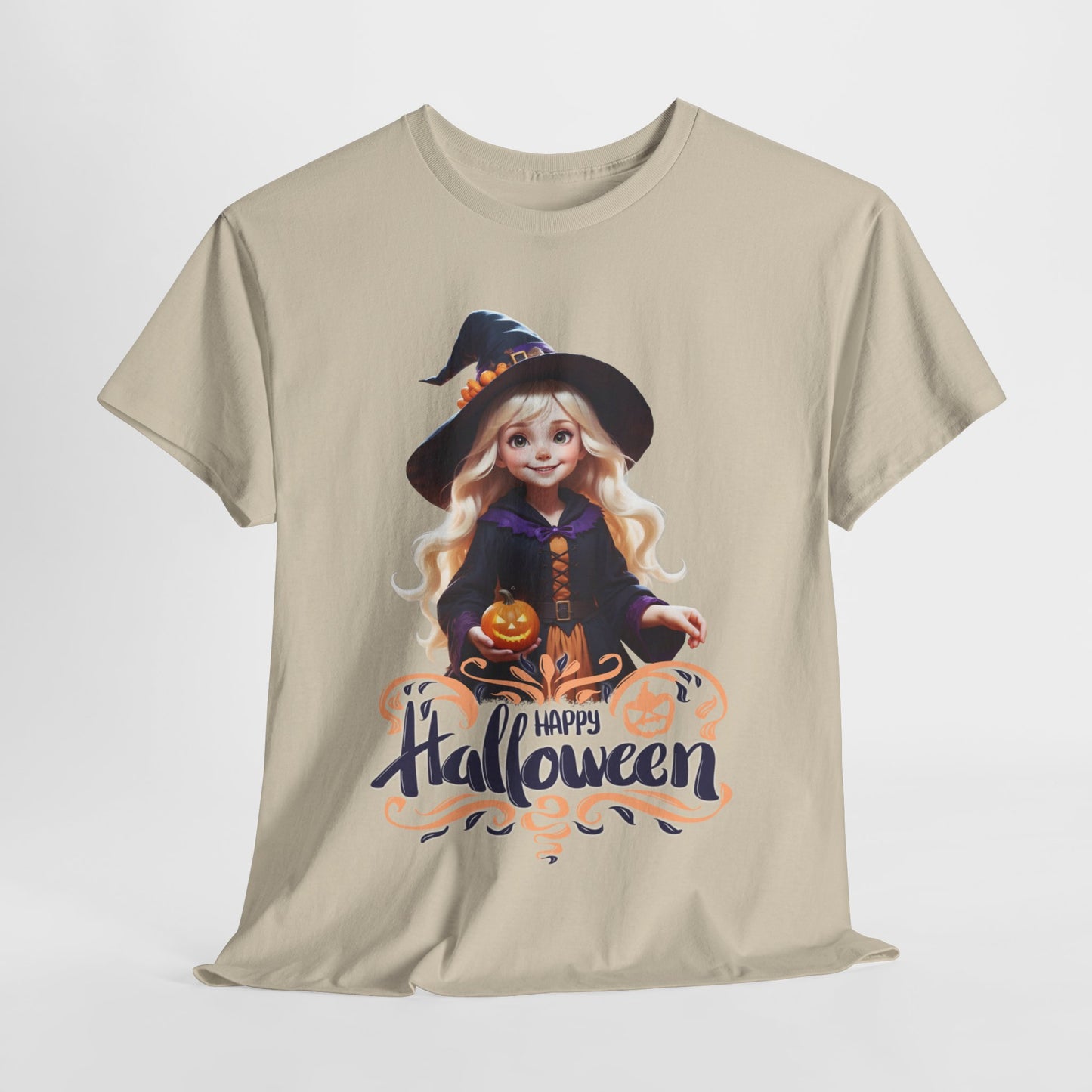 Halloween Witch Tee, Spooky Cute Shirt, Holiday Costume Apparel, Costume Party Top, October Festive T-Shirt