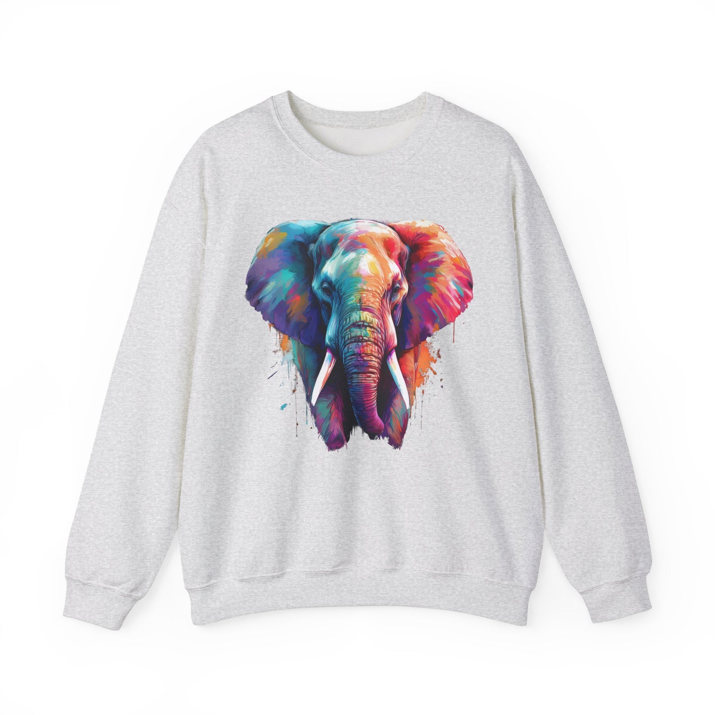 Elefant Kunst Design auf T-Shirts, Hoodies, Kissen und Tassen / Exotisches Tiermotiv für Tier- und Kunstliebhaber Fans T-Shirt / Geschenk