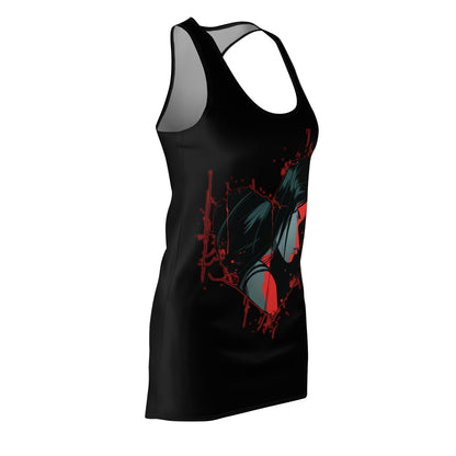 Heartbreak Women's Cut & Sew Racerback Dress (AOP)