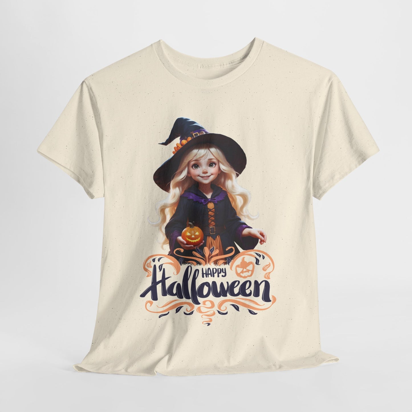 Halloween Witch Tee, Spooky Cute Shirt, Holiday Costume Apparel, Costume Party Top, October Festive T-Shirt