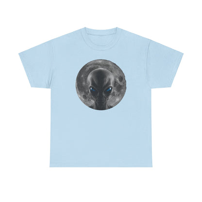 Moonlight Monster Alien Blue Eyes T-Shirt / Gruselige Kreatur mit Leuchtenden Augen, Ideal für Alien Fans / Geschenk / Gift