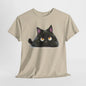 Cat Lover T-Shirt, Kitty Graphic Tee, Kitten Print Shirt, Feline Fan Top, Animal Pet Owner Gift