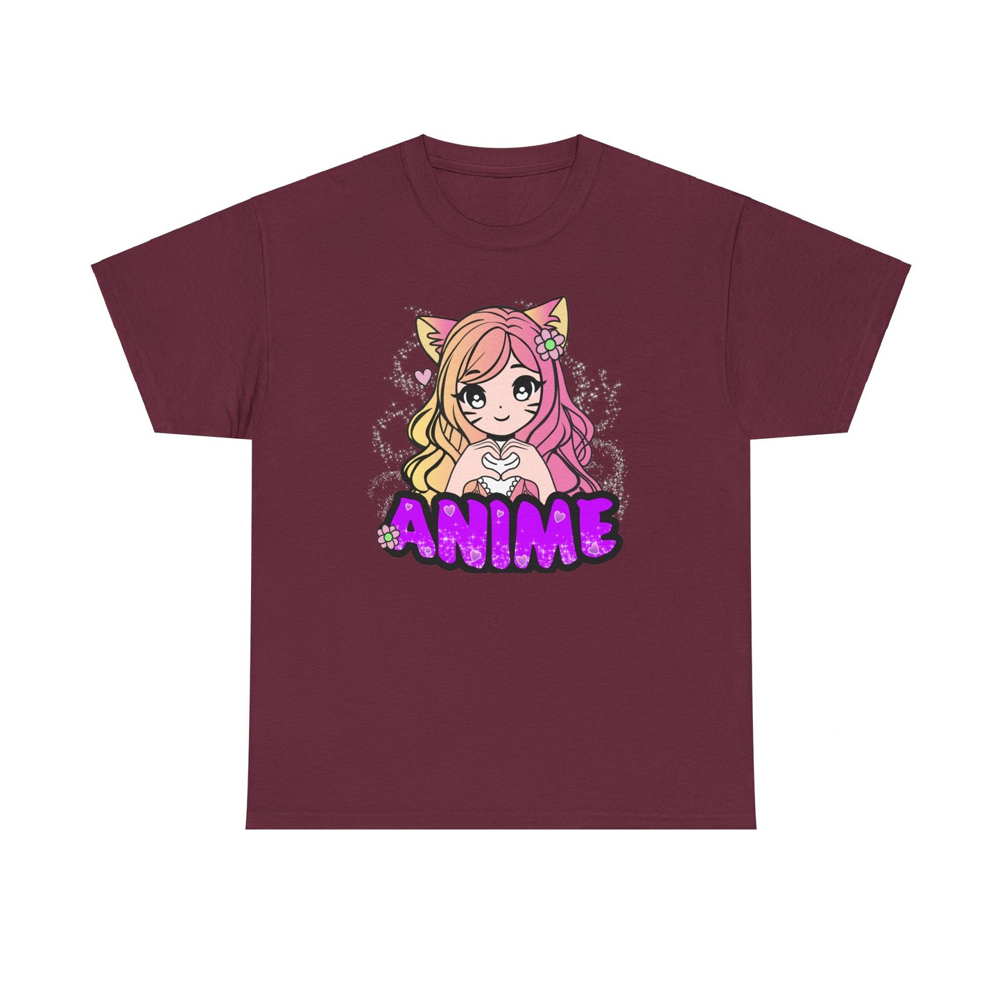 Anime Cute T-Shirt Anime-Figur Baumwolle - Geschenk für Anime-Liebhaber