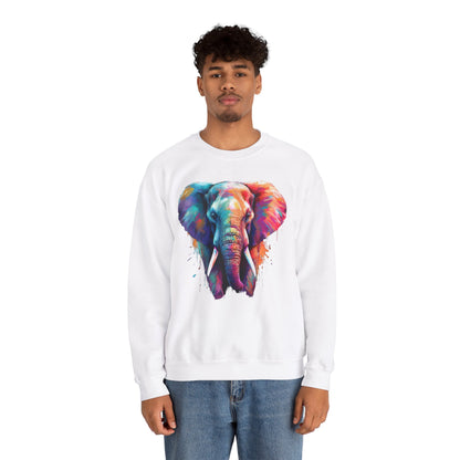 Elefant Kunst Design auf T-Shirts, Hoodies, Kissen und Tassen / Exotisches Tiermotiv für Tier- und Kunstliebhaber Fans T-Shirt / Geschenk