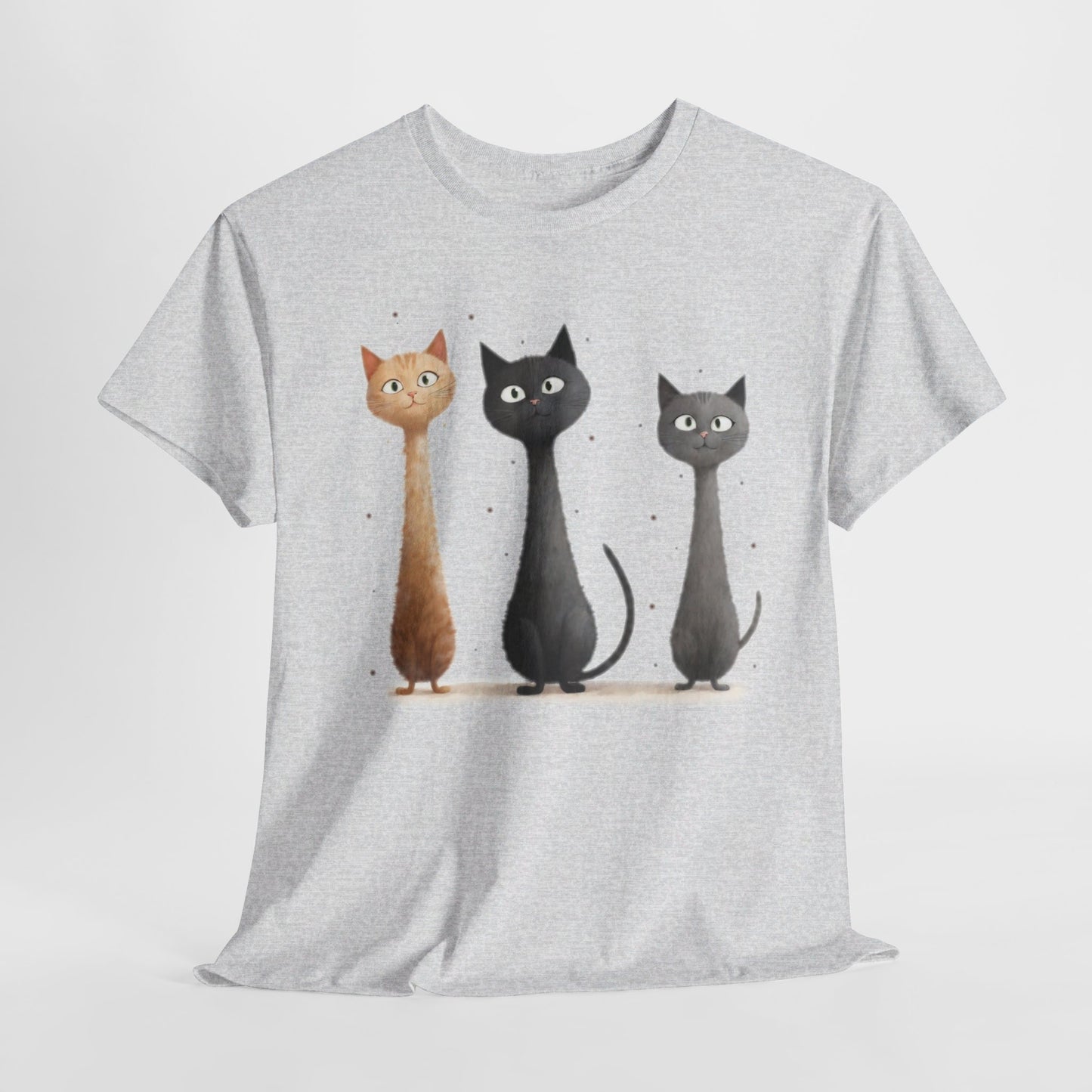 Cat Family T-Shirt, Kitty Tee, Animal Lover Gift, Adorable Cat Shirt, Pet Owner Apparel