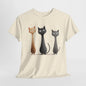 Cat Family T-Shirt, Kitty Tee, Animal Lover Gift, Adorable Cat Shirt, Pet Owner Apparel