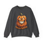 Halloween Crazy Pumpkin Sweatshirt, Funny Fall Jack O Lantern Jumper Top, October Festive Spirit Pullover, Trick or Treat Gift for Him Her,