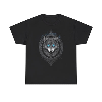 Wikinger Mystic Wolf T-Shirt / Walhalla Wolf Wölfe Odins Runen Nordischer Kompass Wikinger / Geschenk