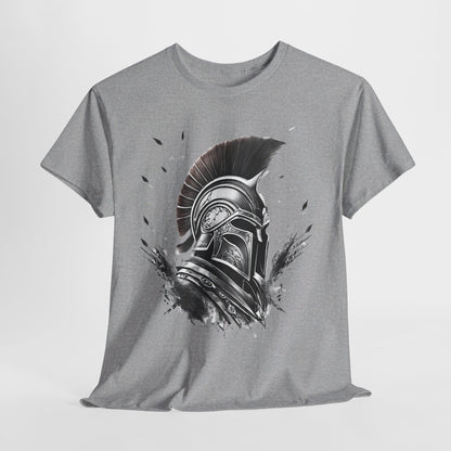 Sparta Warrior T-Shirt, Ancient Greece Tee, Battle of Thermopylae Top, Leonidas Shirt, Spartan Soldier Apparel, Greek History Clothing