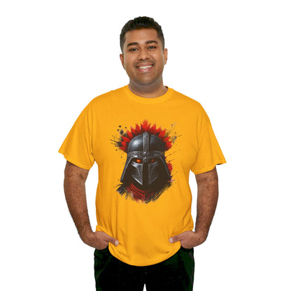 Sparta Warrior Tee, Ancient Warrior T-Shirt, Red Eyes Shirt, Unisex Cotton Tee, Historical Warrior Top