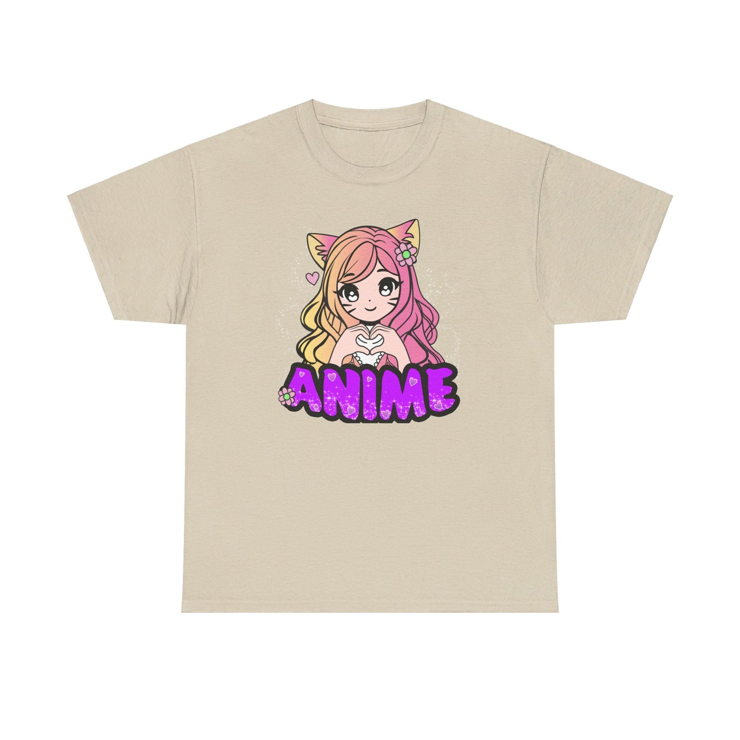 Anime Cute T-Shirt Anime-Figur Baumwolle - Geschenk für Anime-Liebhaber