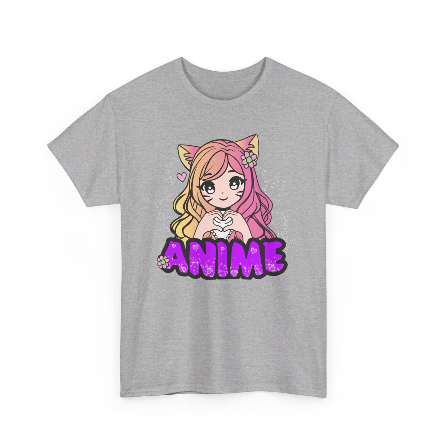 Anime Cute T-Shirt Anime-Figur Baumwolle - Geschenk für Anime-Liebhaber