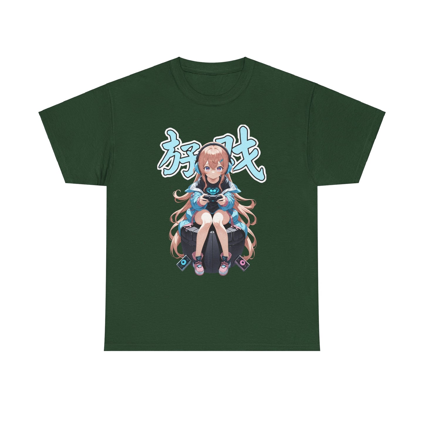 Gaming Girl Anime T-Shirt / Perfekt für Gaming-Enthusiasten und Anime-Fans / Geschenk /