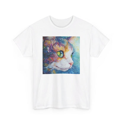 Floral Beautiful Cat T-Shirt/ Fange die Schönheit und das Mysterium der Natur ein / Geschenk / Katzenliebhaber