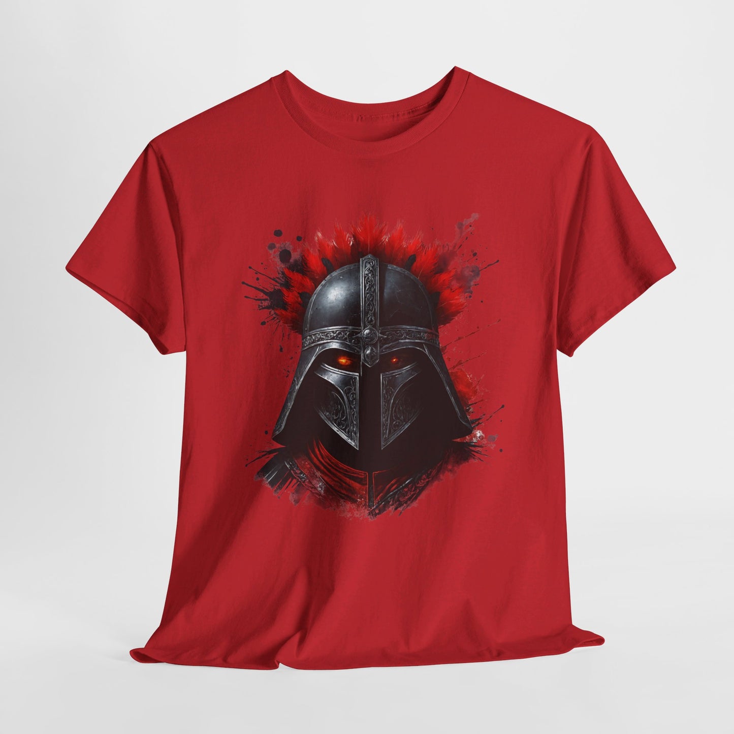 Sparta Warrior Tee, Ancient Warrior T-Shirt, Red Eyes Shirt, Unisex Cotton Tee, Historical Warrior Top