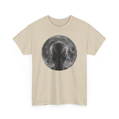 Moonlight Monster Alien Blue Eyes T-Shirt / Gruselige Kreatur mit Leuchtenden Augen, Ideal für Alien Fans / Geschenk / Gift