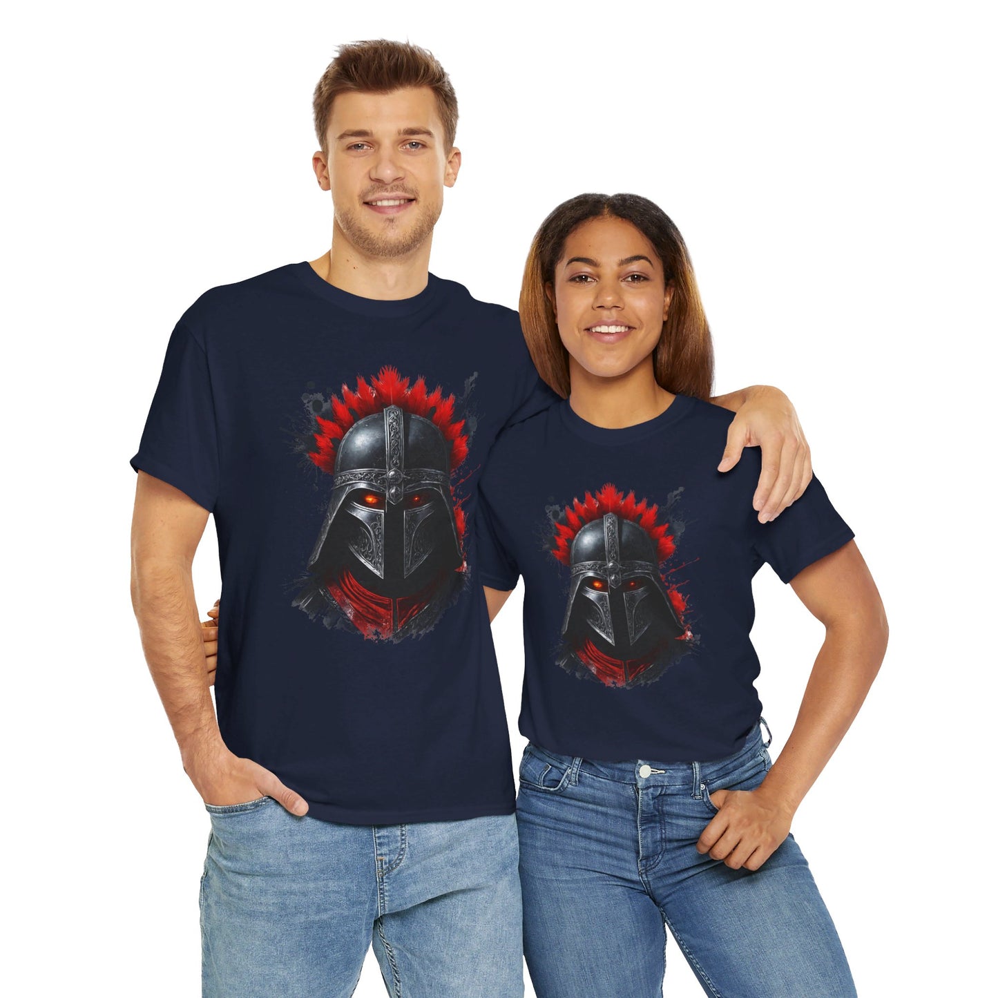 Sparta Warrior Tee, Ancient Warrior T-Shirt, Red Eyes Shirt, Unisex Cotton Tee, Historical Warrior Top