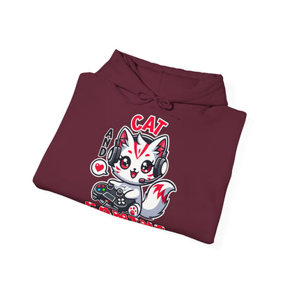 Cat and Gaming Unisex Heavy Blend™ Hooded Sweatshirt