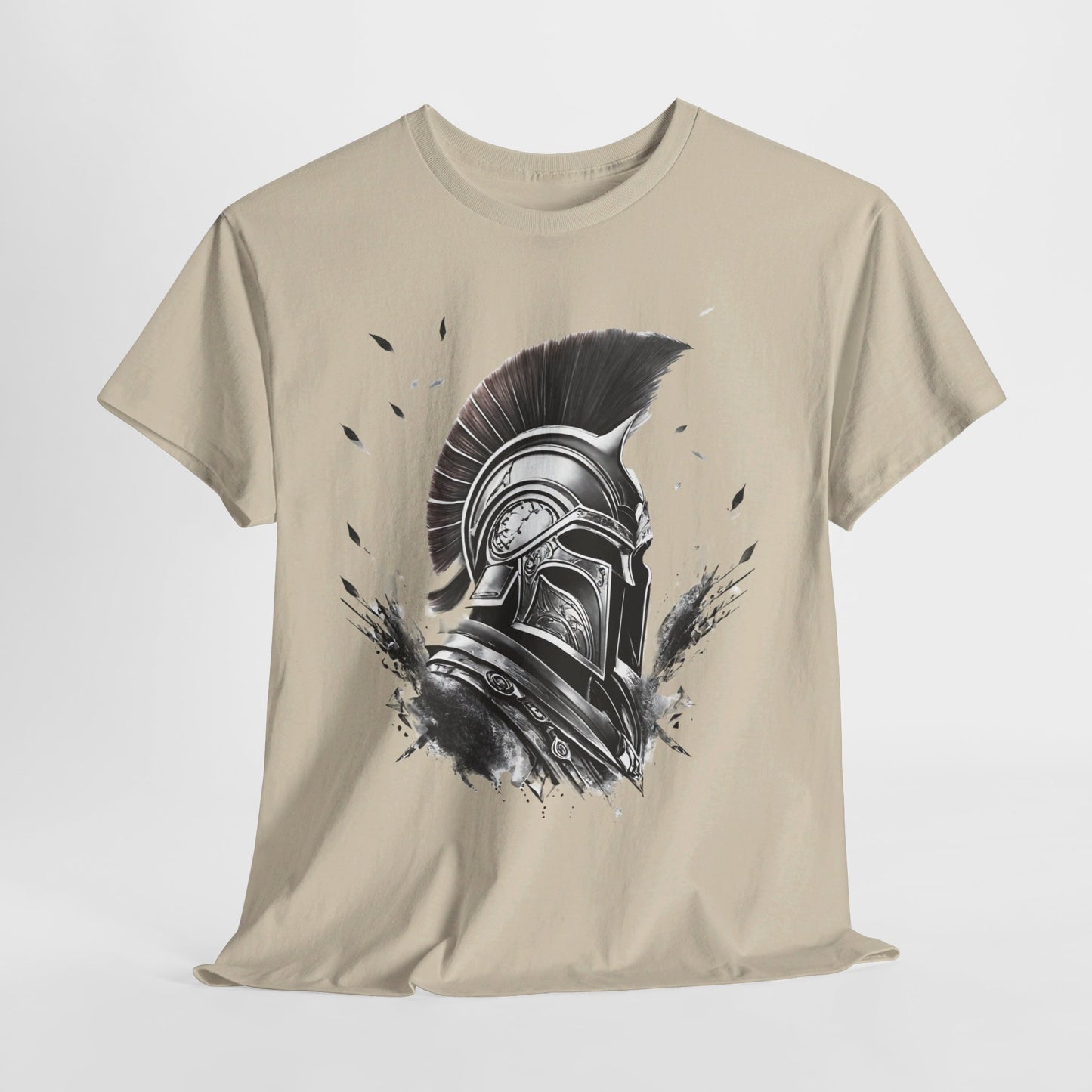 Sparta Warrior T-Shirt, Ancient Greece Tee, Battle of Thermopylae Top, Leonidas Shirt, Spartan Soldier Apparel, Greek History Clothing